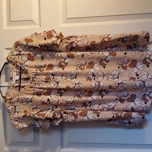 #36 - Liz Claiborne Flowred Blouse